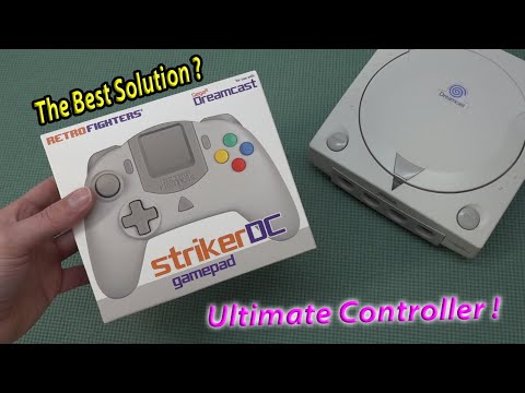 Ultimate Dreamcast Solution Is Here 🦾.. StrikerDC Game Pad / Controller Retro Fighters