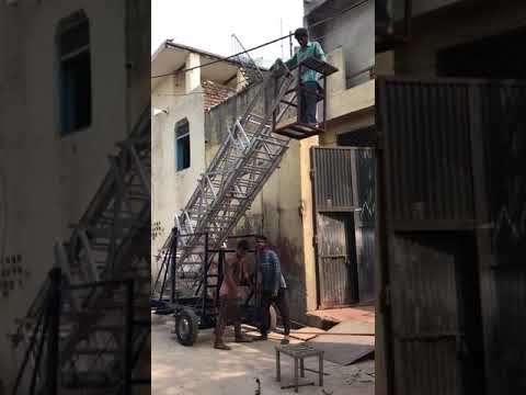 40 Feet Aluminium Tiltable Tower Ladder