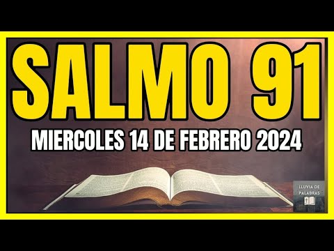 SALMO 91 la ORACIÓN más PODEROSA   lluvia para relajarse   palabra de dios con sonido de lluvia