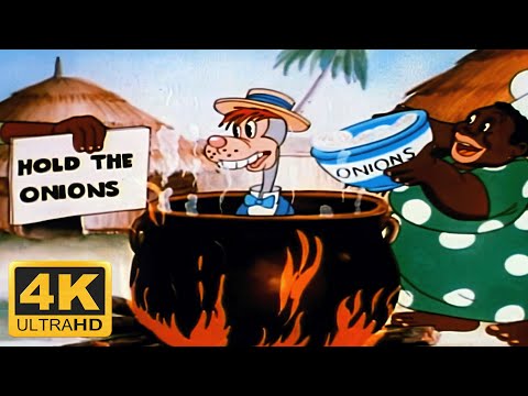 Looney Tunes - Jungle Jitters (1938) Remastered 4K 60FPS