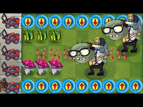 Hoa quả nổi giận 2 - Tiger Grass vs Nightcap - Pvz2 Gargantuar Zombie vs Plants vs Zombies 2