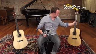 Video thumbnail for Eastman Dreadnought E20D vs E10D Comparison by soundpurestudios
