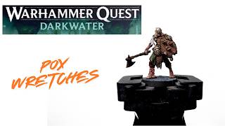 How to paint Pox Wretches from Warhammer Quest: Darkwater