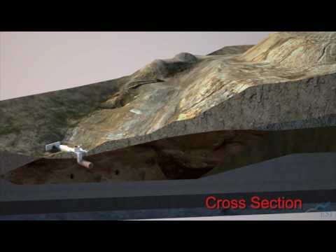 Image of Slope Failure Crushes Sewer Pipe