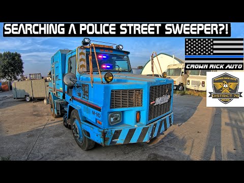 Searching a Police Street Sweeper!?