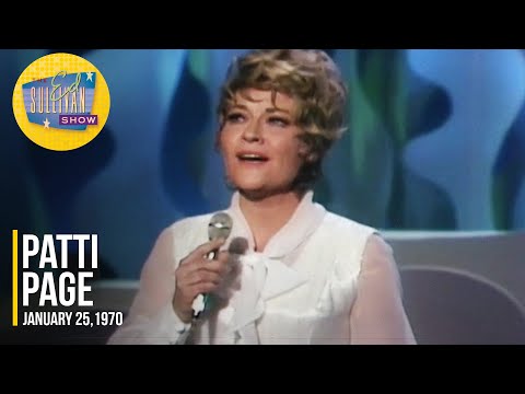 Patti Page "La La La (If I Had You), Winter World Of Love & Something" on The Ed Sullivan Show