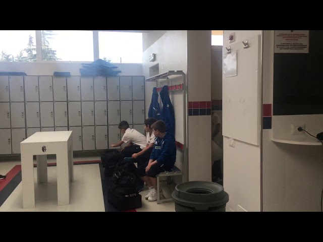 Gli spogliatoi del Centro Tecnico Bologna FC