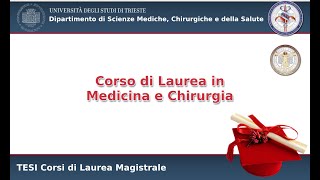 Sessione di Tesi di Laurea in Medicina e Chirurgia 12/12/2017