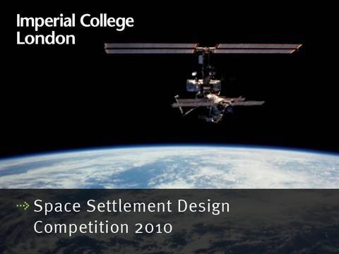 Space Settlement Design Competition 2010