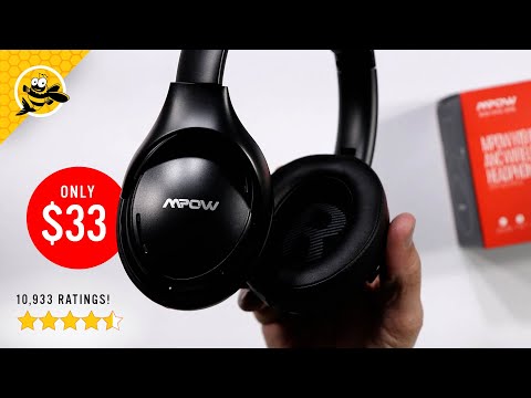 Mpow H19 IPO ANC Wireless Headphones ONLY $33!? - Are They Worth It?