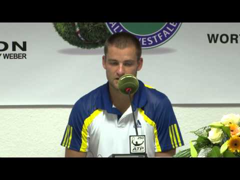 Gerry Weber Open 2013 Halbfinale: Pressekonferenz Mikhail Youzhny
