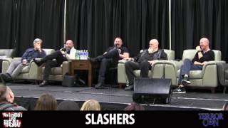 Slashers Panel Sid Haig, Kane Hodder, Robert Brian Wilson and David Naughton