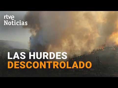 Incendis Forestals | El foc de Las Hurdes entra a la província de Salamanca