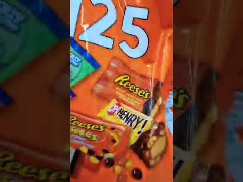 Walmart Hershey's Reese's, Jolly Rancher, Whoppers, Oh Henry! Chocolate Candy Pack #shorts #walmart