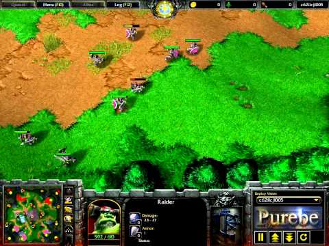 The War Cast - TH000 (HU) + Yumiko (HU) vs Dafei (ORC) + Hainiu (NE) - G2 - WC3 #37