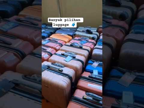 bagasi banyak pilihan #suitcase #luggage #bagasi