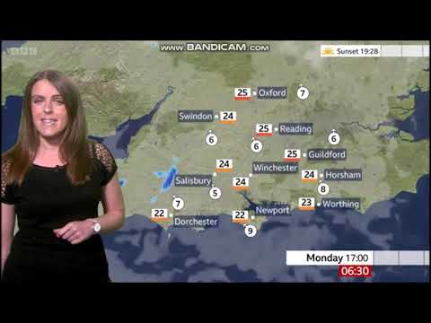 [HD] Alex Osbourne BBC One South Today weather September 12th 2022 - 60 fps