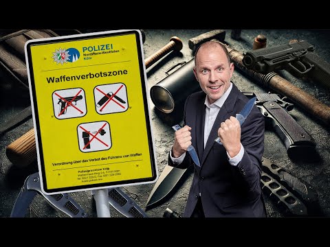Video Thumbnail: Waffenverbotszonen - Was darf die Polizei WIRKLICH? | Anwalt Christian Solmecke
