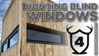Hunting Blind Windows: Zero 4 Outdoors Windows For DIY Deer Stands!