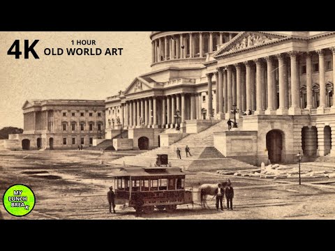 Turn Your TV into Old World Art | Vintage | 1 Hour | 4K | (No Audio)