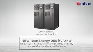 Riello NextEnergy 3:3 250-500 kVA szünetmentes tápegység