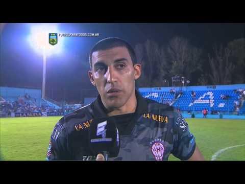 Ábila: "Sumar siempre sirve". Temperley 0 - Huracán 0. Fecha 13. Primera División 2015. FPT.