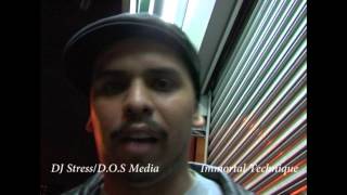 Immortal Technique spits a freestyle for DJ Stress and D.O.S Media in Harlem