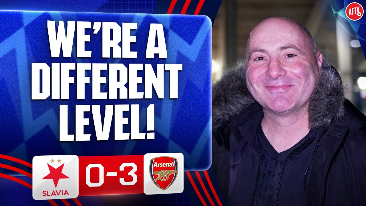We’re A Different Level (Julian) | Slavia Prague 0-3 Arsenal