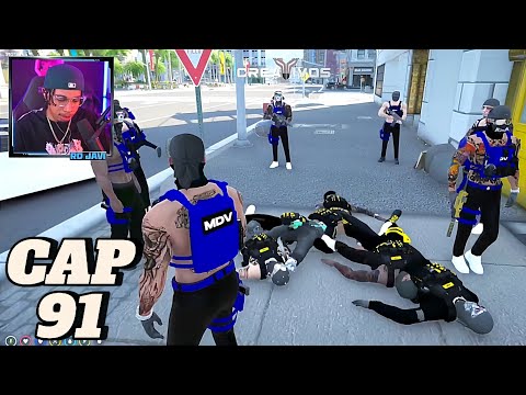 RDjavi Y Los MDV En Guerra Contra Los Amarillos Y La Poli | GTA RP