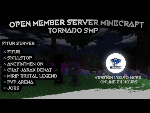 Join TORDANO SMP - Survival Minecraft 1.20.40 Server!