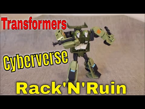 Transformers Cyberverse Rack'N'Ruin - GotBot True Review NUMBER 729