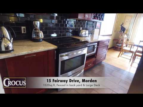 15 Fairway Drive, Morden MB   $457,900