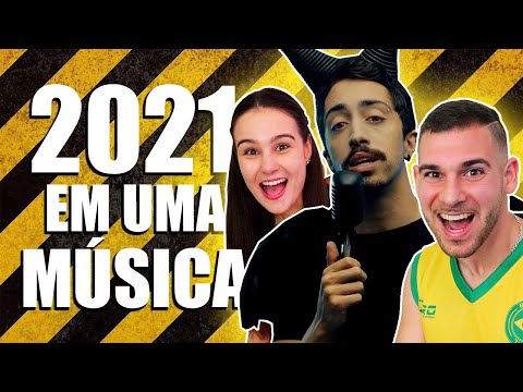 2021 EM UMA MÚSICA - Lucas Inutilismo | Gringo Reage