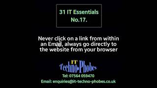 IT Techno-Phobes Limited Tip 17 – IT Support Services In Kidderminster