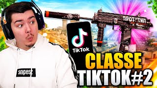 Je TESTE des CLASSES TIKTOK SURPUISSANTES sur WARZONE #2