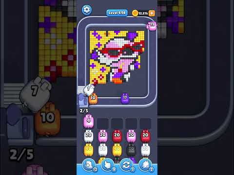 Pixel Flow Level 497 Walkthrough