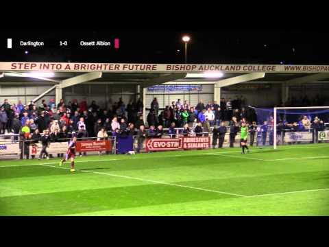 Darlington 2-0 Ossett Albion - Evo-Stik First Division North - 2014/15