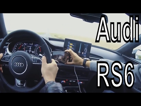 Audi RS6 Avant Performance/ Обзор/Test Drive/Top speed/ Sound RS6/LOUD Accelerations & Engine SOUNDS