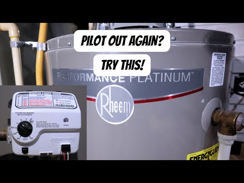 Water Heater Pilot Keeps Going Out | Try This Before You Replace Parts | Rheem Water Heater