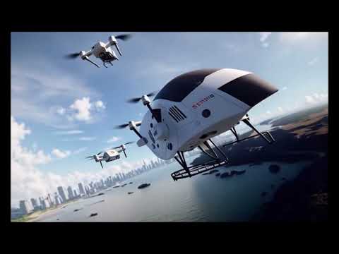 Catamaran with underwater box-wing tine tip less hydrofoil reduced water drag Video created by AI