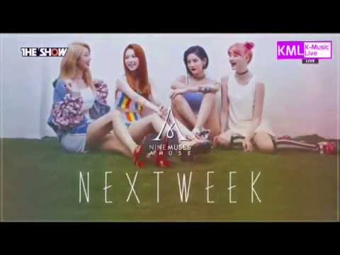 160802 Nine Muses A (나인뮤지스A) - Next Week @ 더쇼 The Show