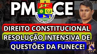 CONCURSO PMCE 2025 - DIREITO CONSTITUCIONAL - QUESTÕES FUNECE