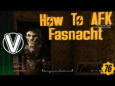 Fallout 76 | How To AFK Fasnacht Event *Mask Farming* (Fallout 76 Guide)