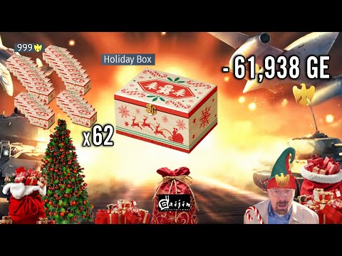 I Opened + 62 HOLIDAY BOX