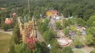 preview picture of video 'Drehgondelbahn spinning Zierer coaster at Freizeit-Land Geiselwind in Germany'