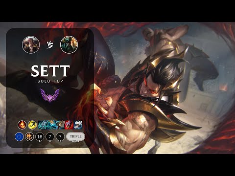Sett Top vs Gangplank - EUW Master Patch 13.21