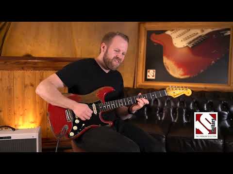 Fender Custom Shop '60 Stratocaster Relic Masterbuilt Kyle McMillin Dakota Red #59349 image 26