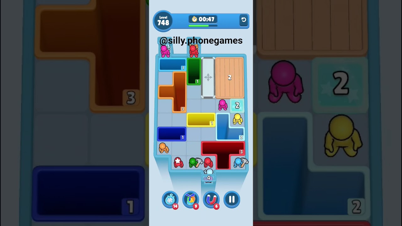 Drop Away Level 748 Walkthrough Solution