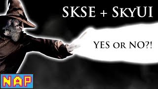 Should You Use SKSE & SkyUI? For Skyrim Special Edition (October 2018)