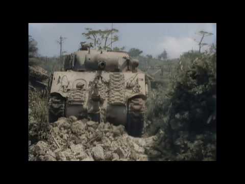 6th Marine Division on Okinawa, May 1945 - Colorized WWII Combat Footage